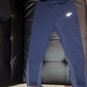 NIKE EPIC LUX Women's Small Petite Dri Fitness Pants Tight Fit Full Length